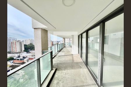 Varanda da Sala de apartamento à venda com 4 quartos, 255m² em Santana, São Paulo