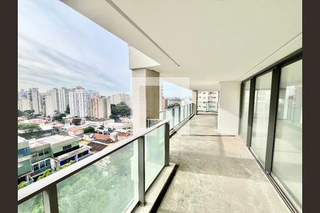 Varanda da Sala de apartamento à venda com 4 quartos, 255m² em Santana, São Paulo