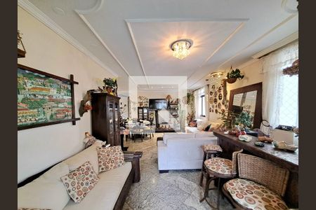 Sala de apartamento à venda com 4 quartos, 187m² em Buritis, Belo Horizonte