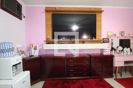 Suíte de casa à venda com 3 quartos, 489m² em Vila Valparaíso, Santo André