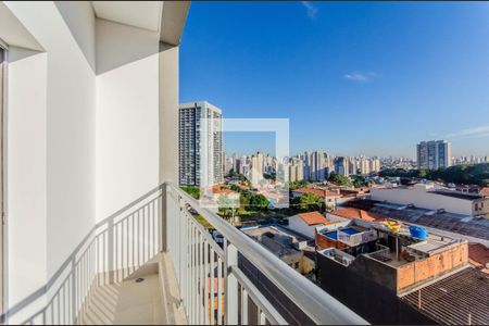 Varanda de kitnet/studio para alugar com 1 quarto, 24m² em Ipiranga, São Paulo