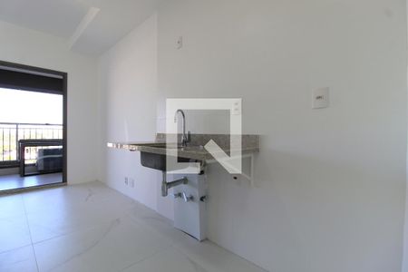 Cozinha de kitnet/studio à venda com 1 quarto, 27m² em Indianópolis, São Paulo