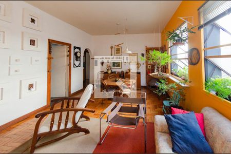 Sala de apartamento à venda com 3 quartos, 126m² em Coracao de Jesus, Belo Horizonte