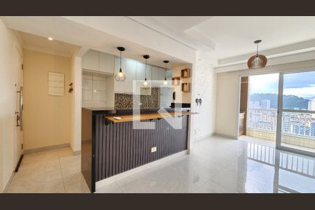 Cozinha de apartamento para alugar com 2 quartos, 67m² em Encruzilhada, Santos