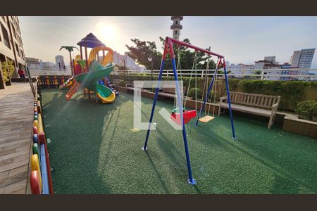 Área comum - Playground de apartamento para alugar com 2 quartos, 67m² em Encruzilhada, Santos