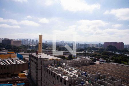Vista Sala/Cozinha de apartamento à venda com 1 quarto, 26m² em Barra Funda, São Paulo