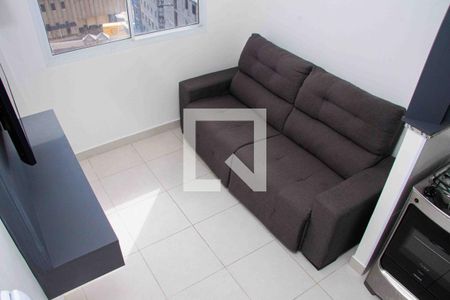 Sala/Cozinha de apartamento à venda com 1 quarto, 26m² em Barra Funda, São Paulo