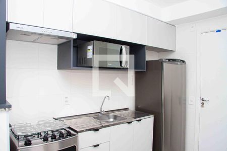 Sala/Cozinha de apartamento à venda com 1 quarto, 26m² em Barra Funda, São Paulo