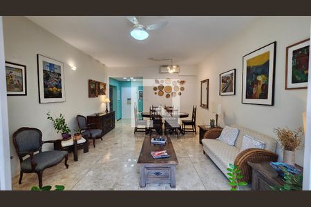 Sala de apartamento para alugar com 3 quartos, 163m² em José Menino, Santos