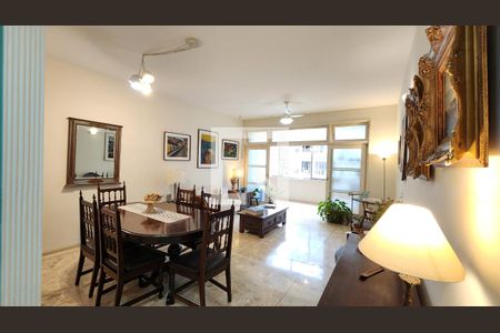 Sala de apartamento para alugar com 3 quartos, 163m² em José Menino, Santos