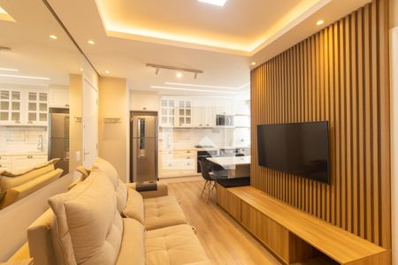 Sala de apartamento para alugar com 1 quarto, 42m² em Capão Raso, Curitiba