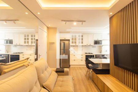 Sala de apartamento para alugar com 1 quarto, 42m² em Capão Raso, Curitiba