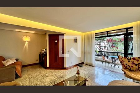 Sala de apartamento à venda com 4 quartos, 240m² em Buritis, Belo Horizonte