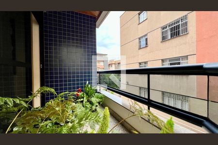 Varanda da Sala de apartamento à venda com 4 quartos, 240m² em Buritis, Belo Horizonte