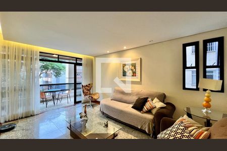 Sala de apartamento à venda com 4 quartos, 240m² em Buritis, Belo Horizonte