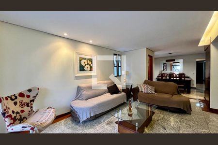 Sala de apartamento à venda com 4 quartos, 240m² em Buritis, Belo Horizonte