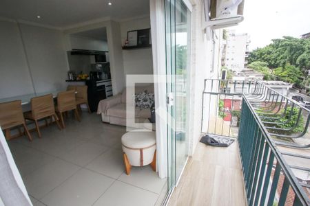 Varanda da Sala de apartamento à venda com 2 quartos, 74m² em Jacarepaguá, Rio de Janeiro