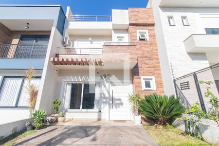 Fachada de casa à venda com 3 quartos, 146m² em Aberta dos Morros, Porto Alegre