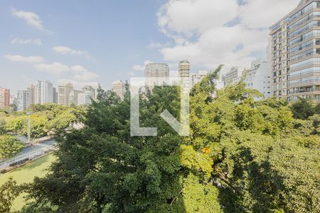 Vista da Sala de apartamento à venda com 3 quartos, 142m² em Pinheiros, São Paulo