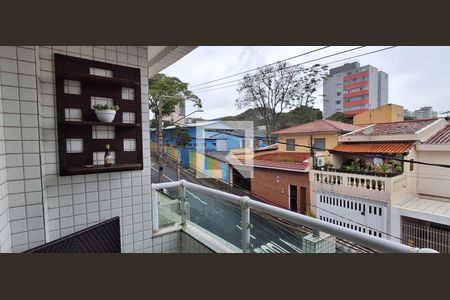 Varanda Sala de apartamento à venda com 3 quartos, 78m² em Parque Sao Pedro, São Bernardo do Campo