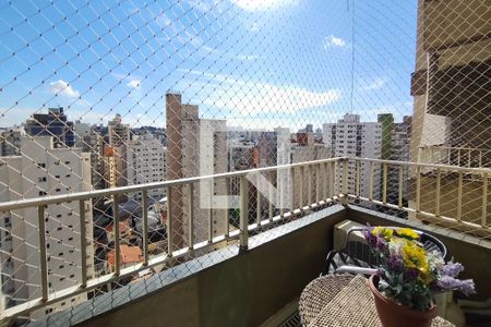 Varanda da Sala de apartamento à venda com 3 quartos, 86m² em Cambuí, Campinas