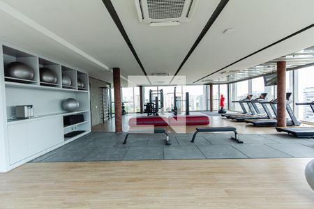 Área comum - Academia de kitnet/studio à venda com 1 quarto, 29m² em Indianópolis, São Paulo