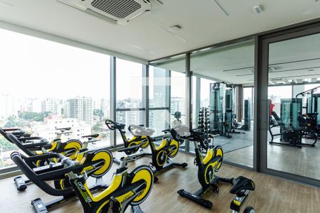 Área comum - Academia de kitnet/studio à venda com 1 quarto, 29m² em Indianópolis, São Paulo