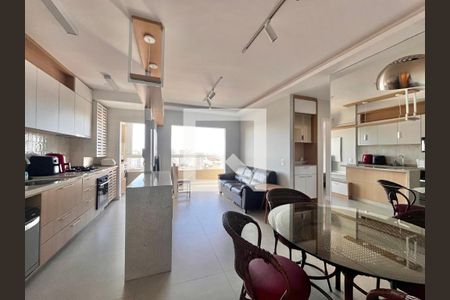 Sala de apartamento à venda com 2 quartos, 70m² em Jardim Brasil, Campinas