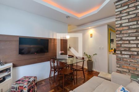 Sala de apartamento à venda com 1 quarto, 50m² em Menino Deus, Porto Alegre