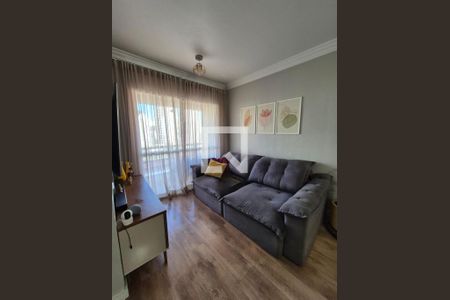 Sala de apartamento à venda com 3 quartos, 75m² em Vila Lea, Santo André