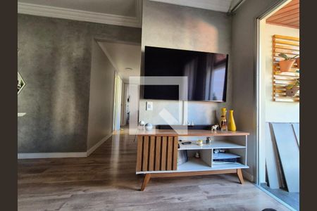 Sala de apartamento à venda com 3 quartos, 75m² em Vila Lea, Santo André