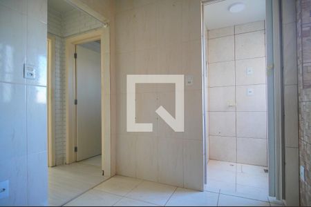 Cozinha de apartamento à venda com 1 quarto, 45m² em Centro, São Leopoldo