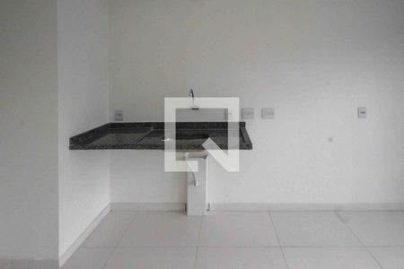 Cozinha de kitnet/studio para alugar com 1 quarto, 27m² em Quinta da Paineira, São Paulo