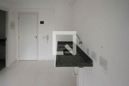 Cozinha de kitnet/studio para alugar com 1 quarto, 27m² em Quinta da Paineira, São Paulo