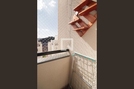 Varanda da Sala de apartamento à venda com 2 quartos, 46m² em Vila Tupi, Várzea Paulista