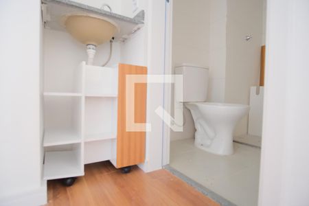 Banheiro de apartamento para alugar com 1 quarto, 30m² em Vila Carrão, São Paulo