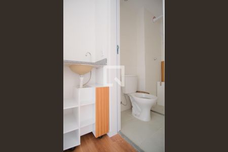 Banheiro de apartamento para alugar com 1 quarto, 30m² em Vila Carrão, São Paulo