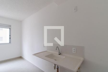 Cozinha de apartamento à venda com 2 quartos, 42m² em Parque Novo Mundo, Guarulhos