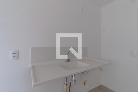 Cozinha de apartamento à venda com 2 quartos, 42m² em Parque Novo Mundo, Guarulhos