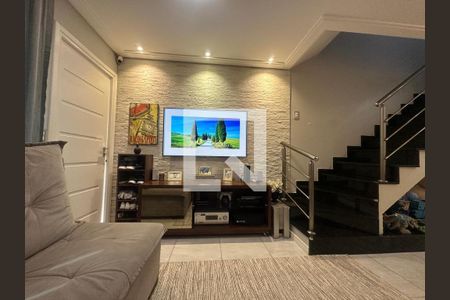 Sala de casa de condomínio à venda com 2 quartos, 70m² em Vila Campo Grande, São Paulo