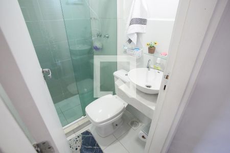 Banheiro Social de apartamento à venda com 2 quartos, 58m² em Curicica, Rio de Janeiro