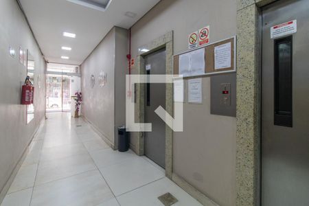 Hall social de apartamento para alugar com 1 quarto, 43m² em Farroupilha, Porto Alegre