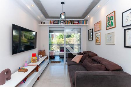 Sala de apartamento para alugar com 3 quartos, 90m² em Barra Funda, São Paulo