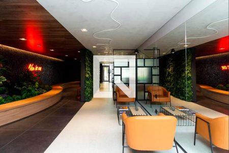 Studio à venda com 28m², 1 quarto e sem vaga Studio à venda com 28m², 1 quarto e sem vagaHall