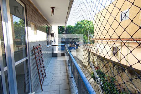 Varanda da Sala de apartamento à venda com 2 quartos, 89m² em Pechincha, Rio de Janeiro