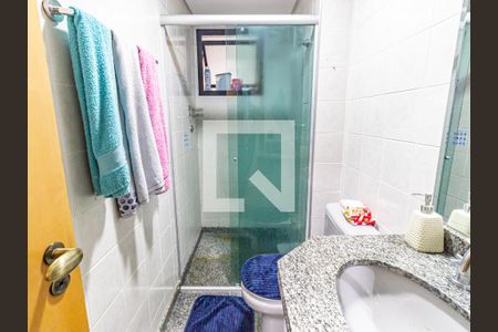 Banheiro de apartamento à venda com 3 quartos, 95m² em Jardim Analia Franco, São Paulo
