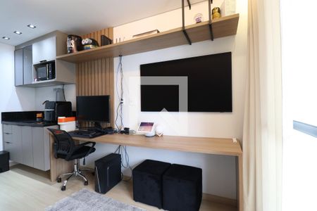 Sala de apartamento à venda com 1 quarto, 32m² em Pompeia, São Paulo