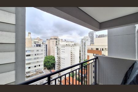 Varanda de apartamento à venda com 1 quarto, 32m² em Pompeia, São Paulo