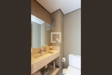 Lavabo de apartamento à venda com 3 quartos, 144m² em Indianópolis, São Paulo