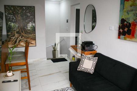 Sala de casa de condomínio para alugar com 1 quarto, 5322m² em Vila Caiçara, Praia Grande